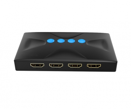 4進(jìn)1出手動(dòng)4K HD KVM切換器（TYK-401HS）
