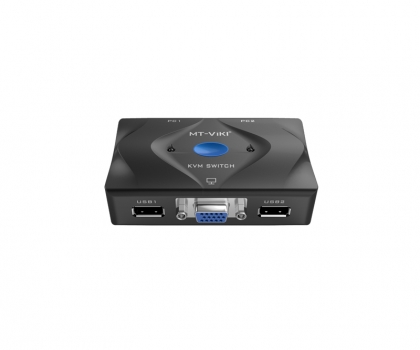 2進(jìn)1出手動(dòng)VGA KVM切換器（TYK-201VS）