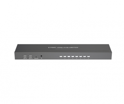 8進(jìn)1出手動(dòng)4K HD KVM切換器（TYK-801HS）