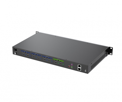 4進(jìn)12出HD 9窗口拼接處理器（TYP-0412H-1U）